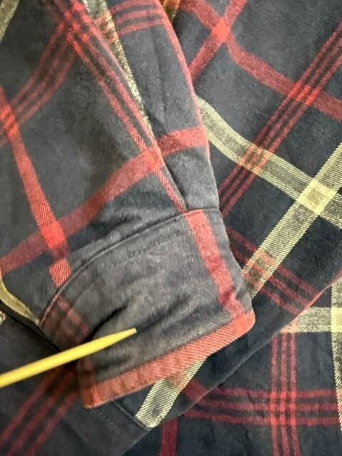 Carhartt Button Up Shirt Size Large Plaid