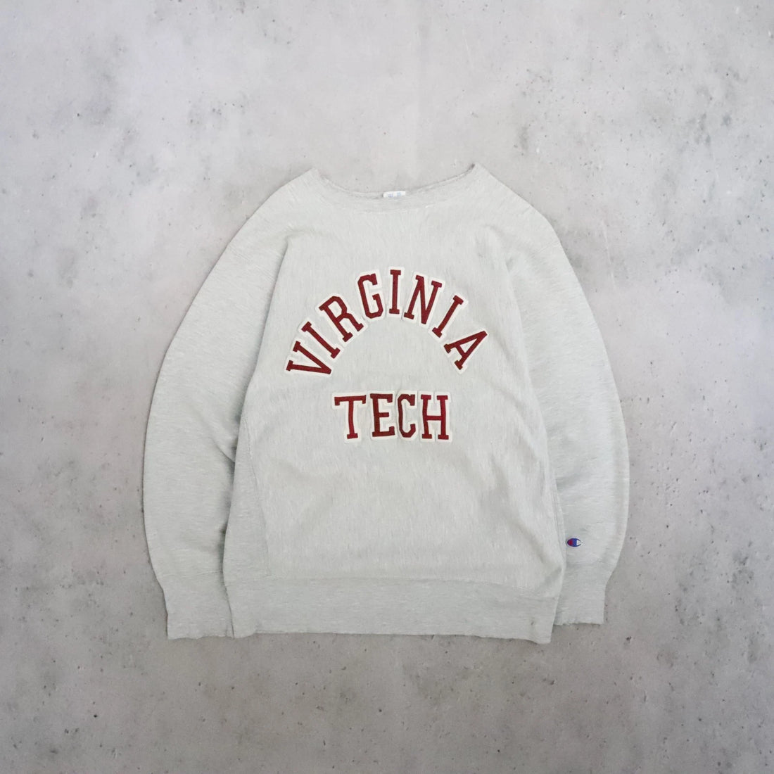Vintage Virginia Tech Champion Reverse Weave Crewneck Sweatshirt Size XL 80s