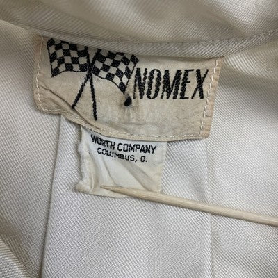 Vintage Frank Comito Racing Nomex Jacket Size Large Patches 80s