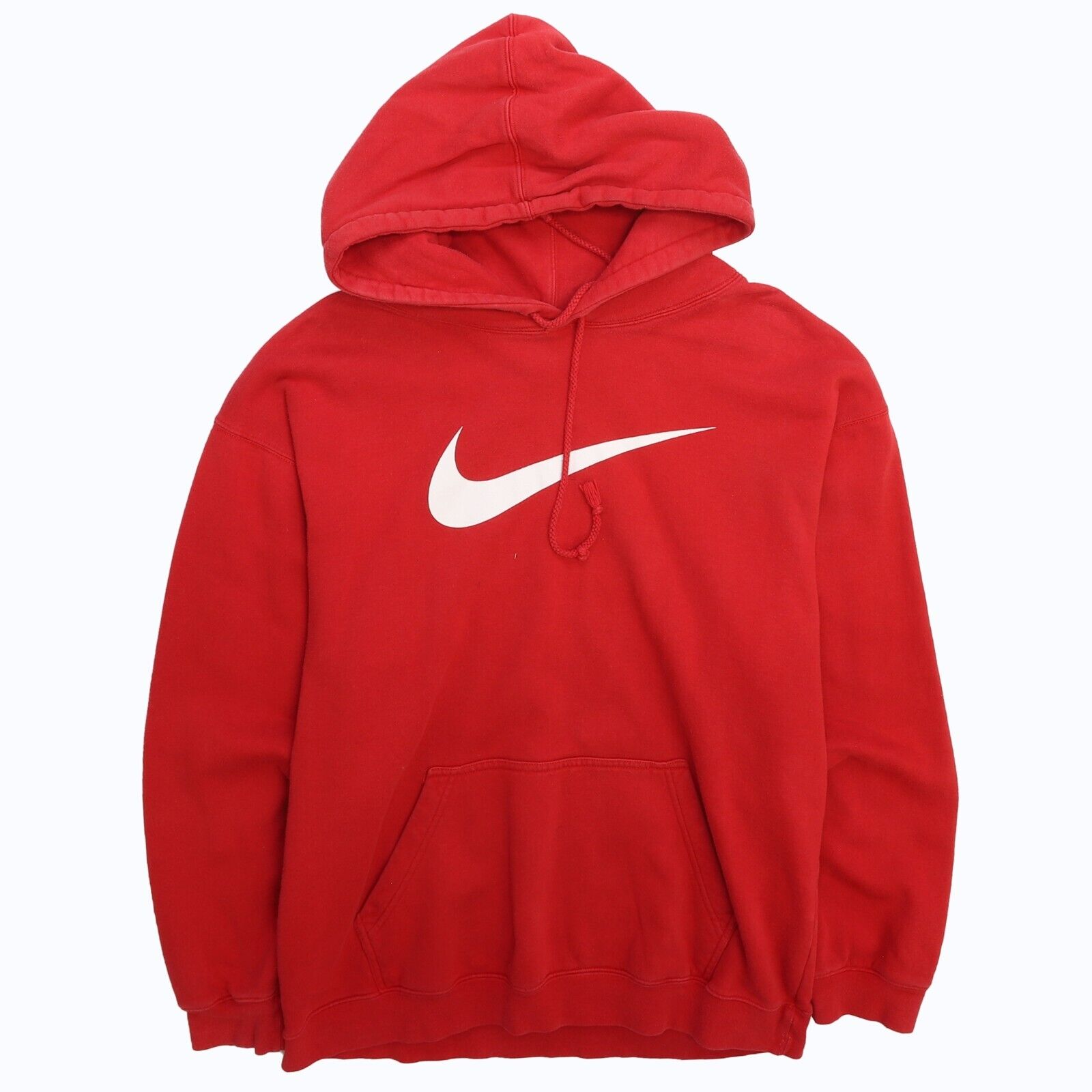 nike swoosh hoodie red