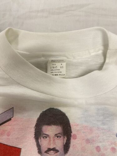 Vintage Lionel Richie Penny Lover Long Sleeve T-Shirt Size Medium Music 1984 80s