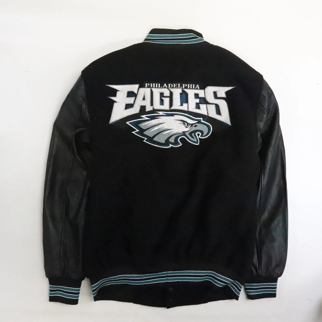 Philadelphia Eagles Varsity Bomber Jacket Size Medium NFL