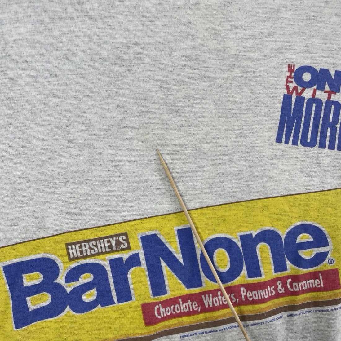 Vintage Hershey's Bar None T-Shirt Size XL Promo