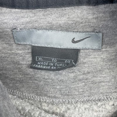Vintage Nike Sweatshirt Hoodie Size XL Gray