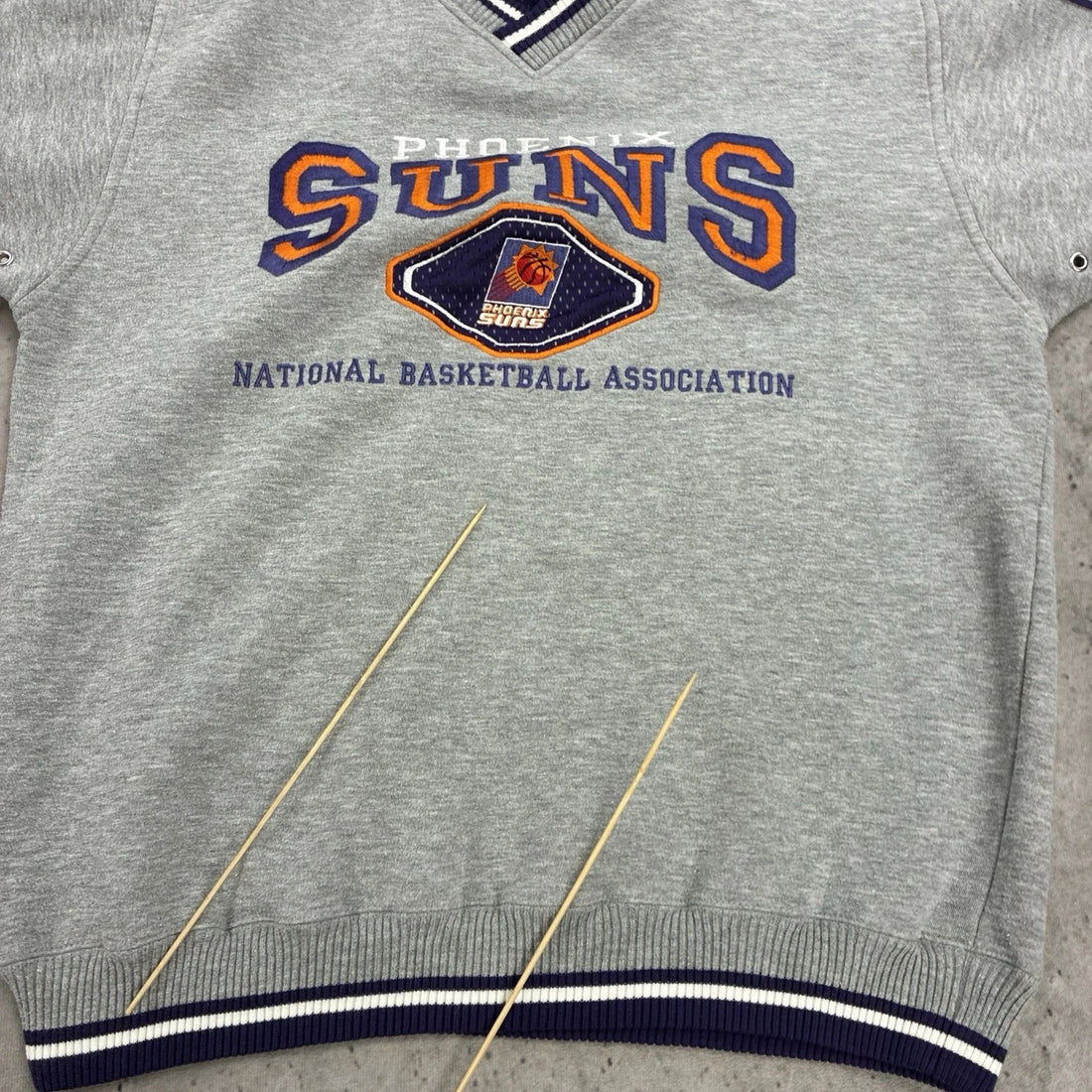 Phoenix Suns Lee Sport Sweatshirt Size Medium NBA