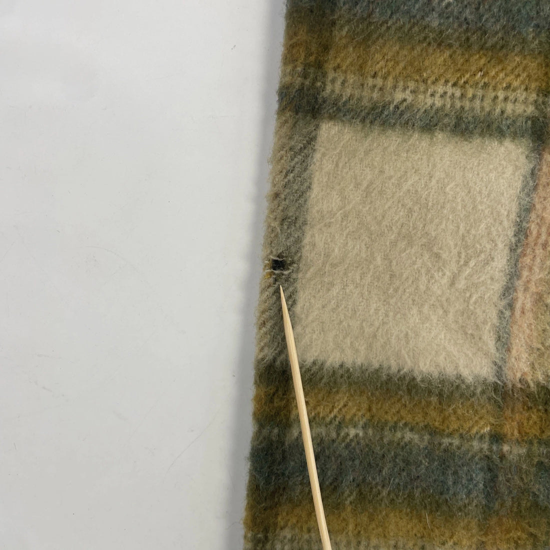 Vintage The Bell Shirt Wool Shirt Jacket Size Medium Plaid