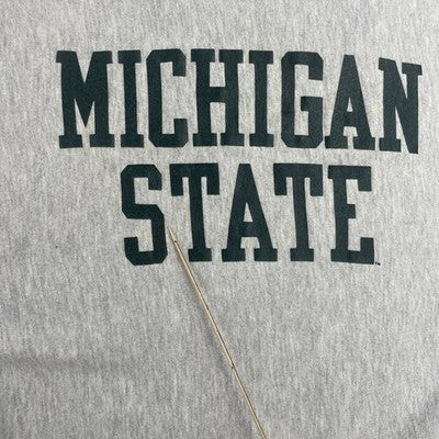Vintage Michigan State Spartans Champion Reverse Weave Sweatshirt 3XL 90s NCAA