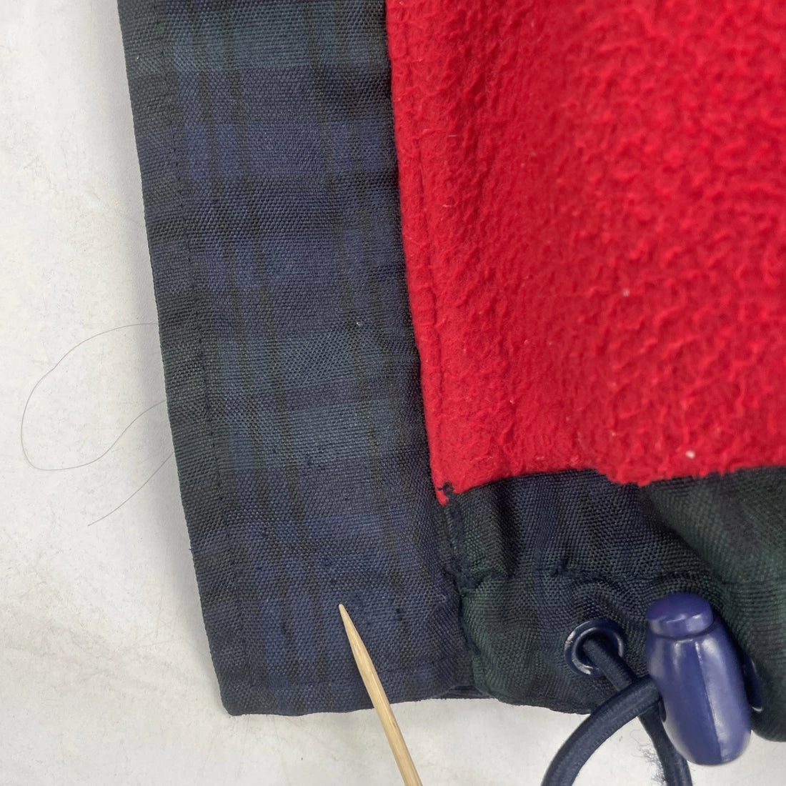 Vintage Tommy Hilfiger Fleece Lined Coat Jacket Size Large Plaid