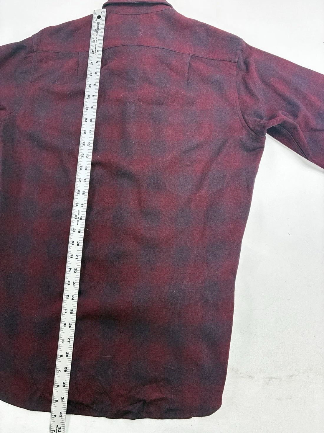 Vintage Pendleton Wool Field Button Up Shirt Size 15 1/2