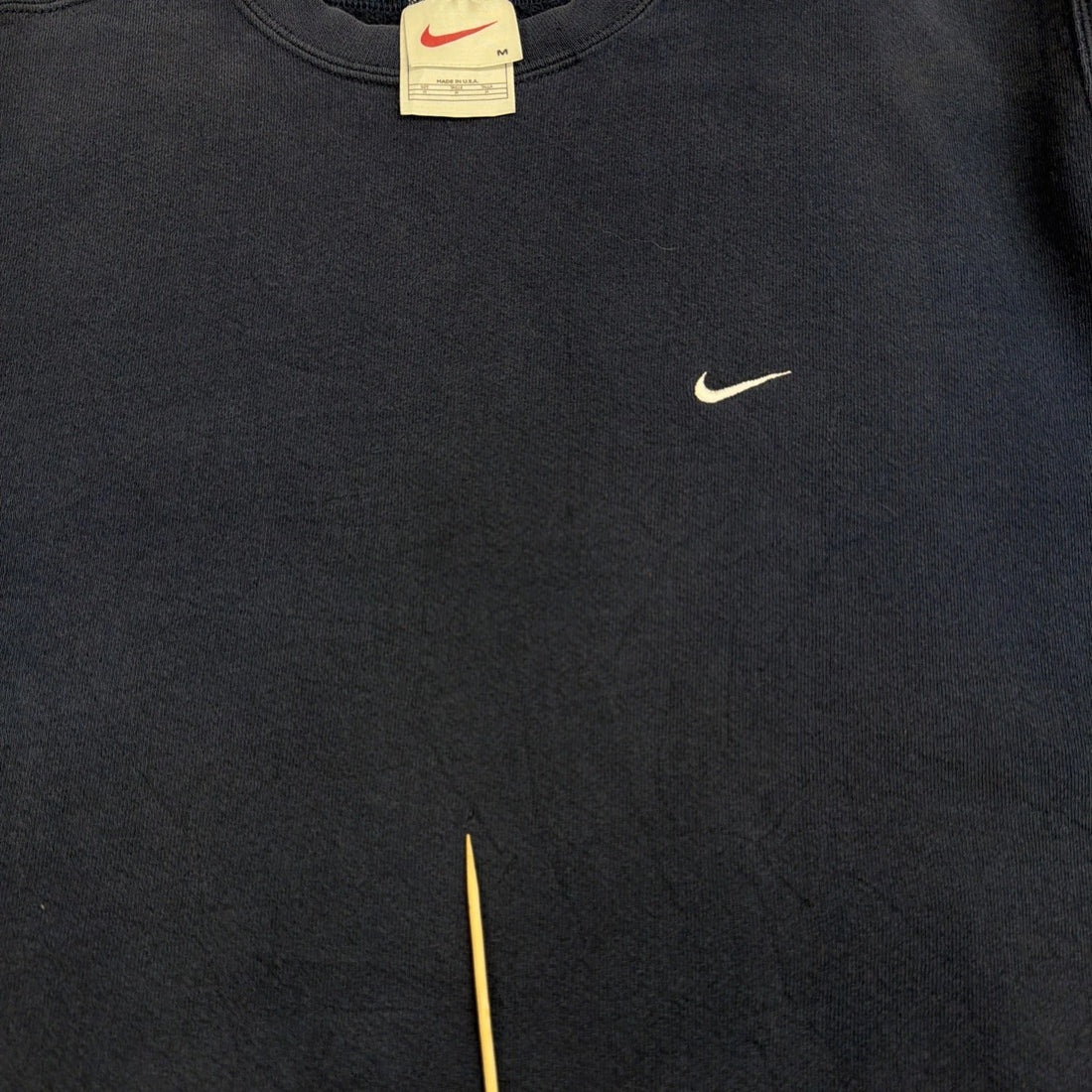 Vintage Nike Crewneck Sweatshirt Size Medium Blue Embroidered Swoosh