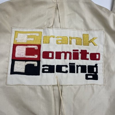 Vintage Frank Comito Racing Nomex Jacket Size Large Patches 80s