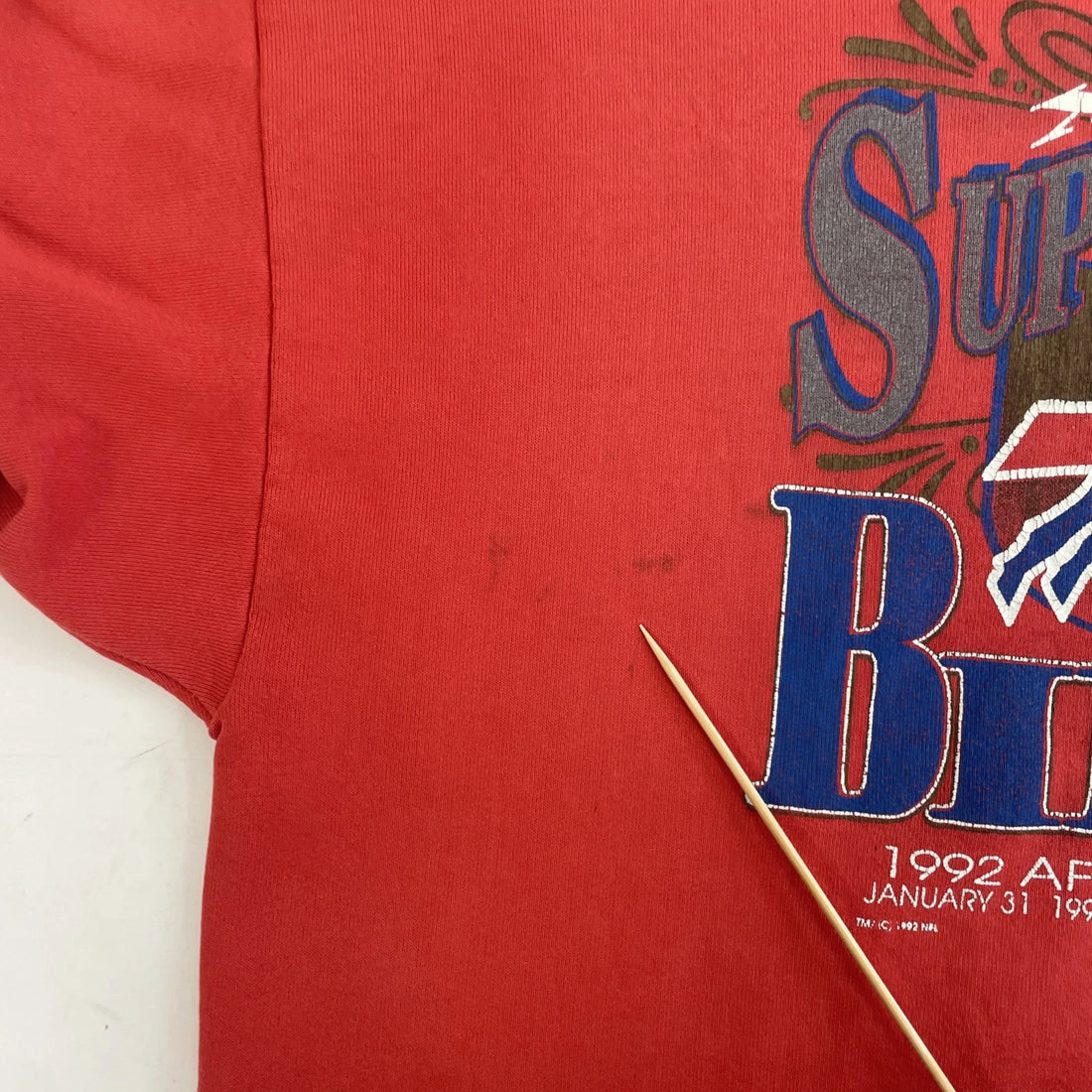 Vintage Buffalo Bills Super Bowl XXVII Sweatshirt Crewneck Size XL NFL