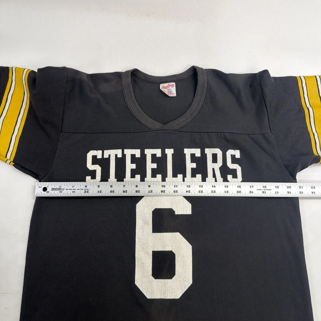 Vintage Pittsburgh Steelers Bubby Brister Rawlings T-Shirt Size Large NFL