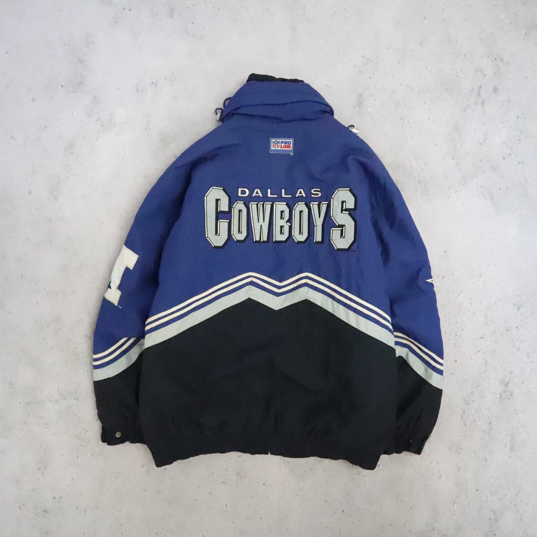 Vintage Dallas Cowboys Logo Athletic Puffer Jacket Size Large NFL