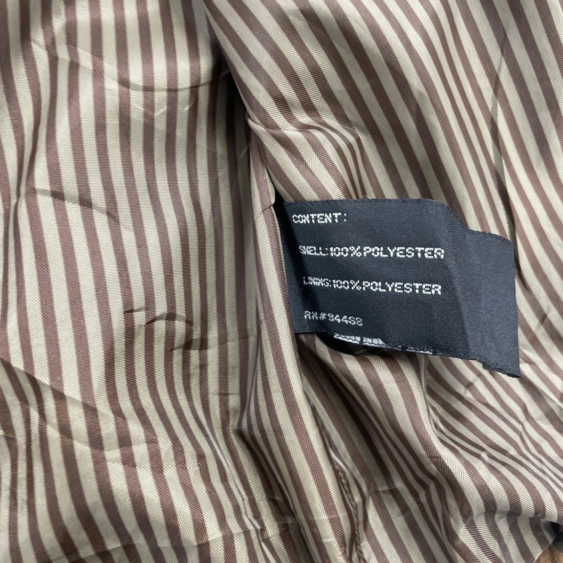 Claiborne Suede Light Bomber Jacket Size Large Brown