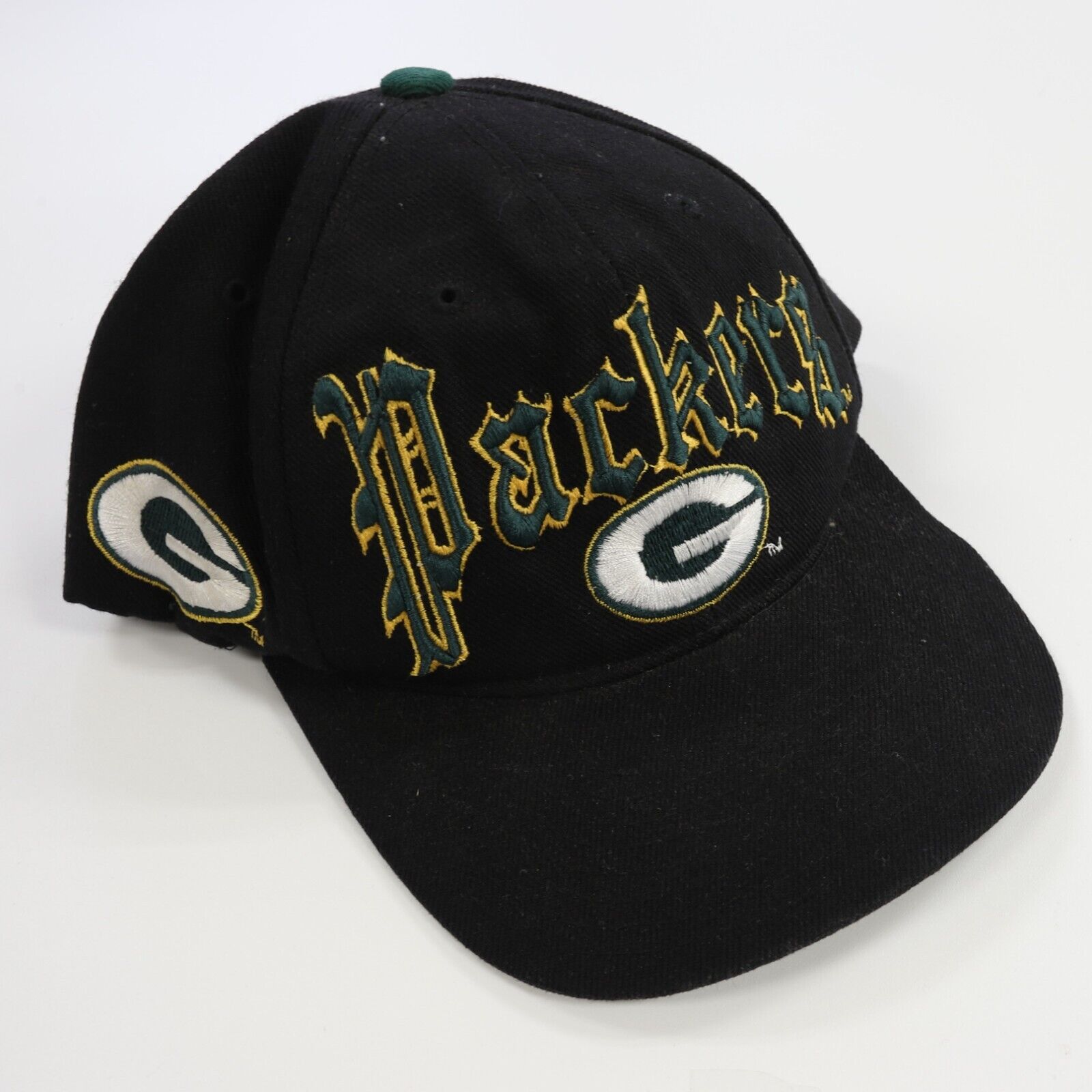 Green Bay packers vintage hat snapback cap outlets wool vtg drew pearson graffiti