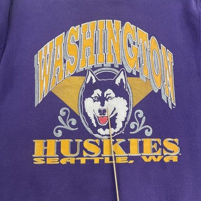 Vintage Washington Huskies Crewneck Sweatshirt Size Medium NCAA