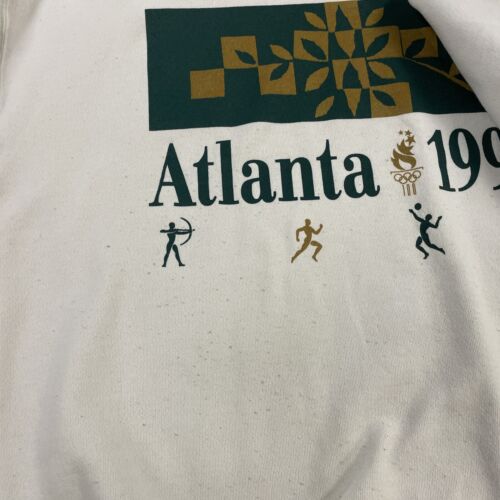 Vintage Atlanta Summer Olympics Crewneck Sweatshirt Size XL 1996 90s