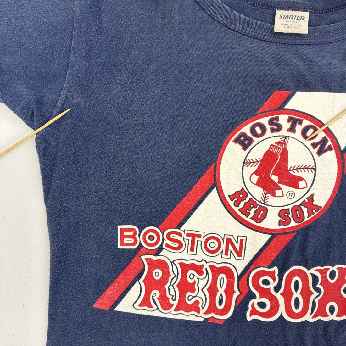 Vintage Boston Red Sox Starter T-Shirt Size Large 80s MLB