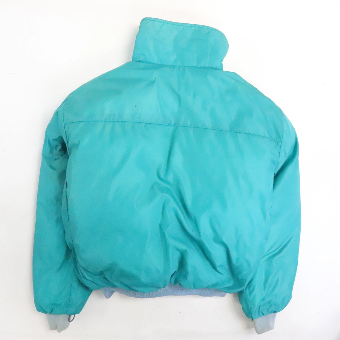 Vintage Columbia Puffer Bomber Jacket Size Medium Insulated Reversible