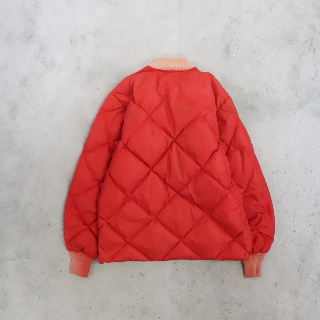 Vintage Eddie Bauer Quilted Down Puffer Skyliner Jacket Size Small 50s