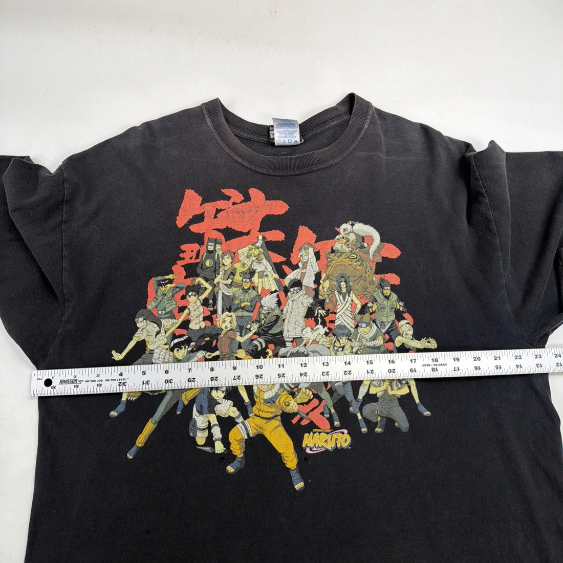 Vintage Naruto T-Shirt Size XL Shonen Jump Anime Manga 2002