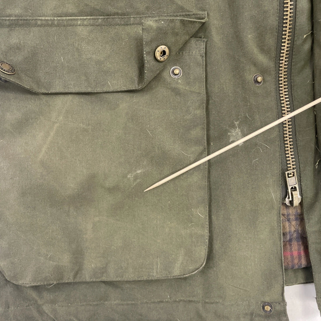 Oxford Blue Wax Barn Coat Chore Work Jacket Size Small England