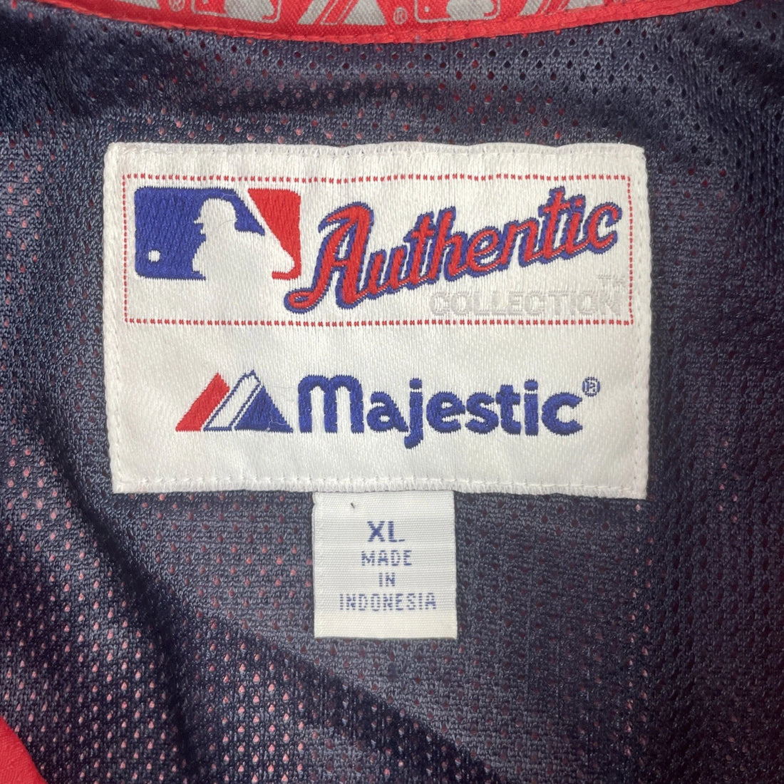 Vintage Boston Red Sox Majestic Windbreaker Light Jacket Size XL MLB