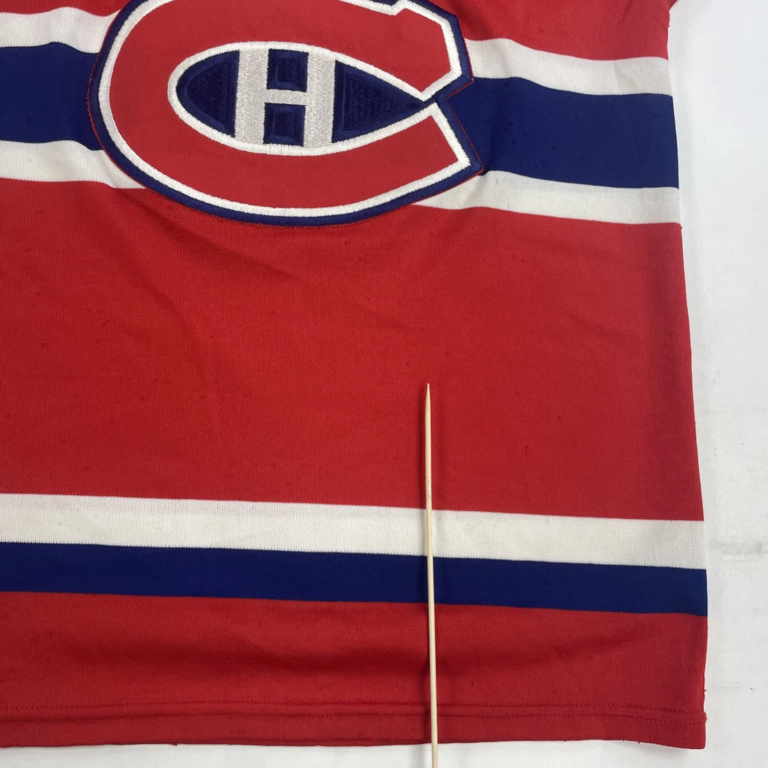 Vintage Montreal Canadiens CCM Maska Hockey Jersey Size Small NHL