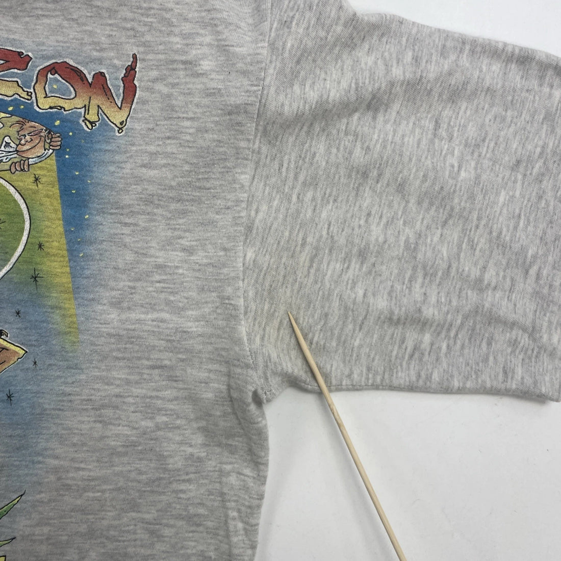 Vintage Weed Marijuana Amsterdam Caricature T-Shirt Size Medium 90s