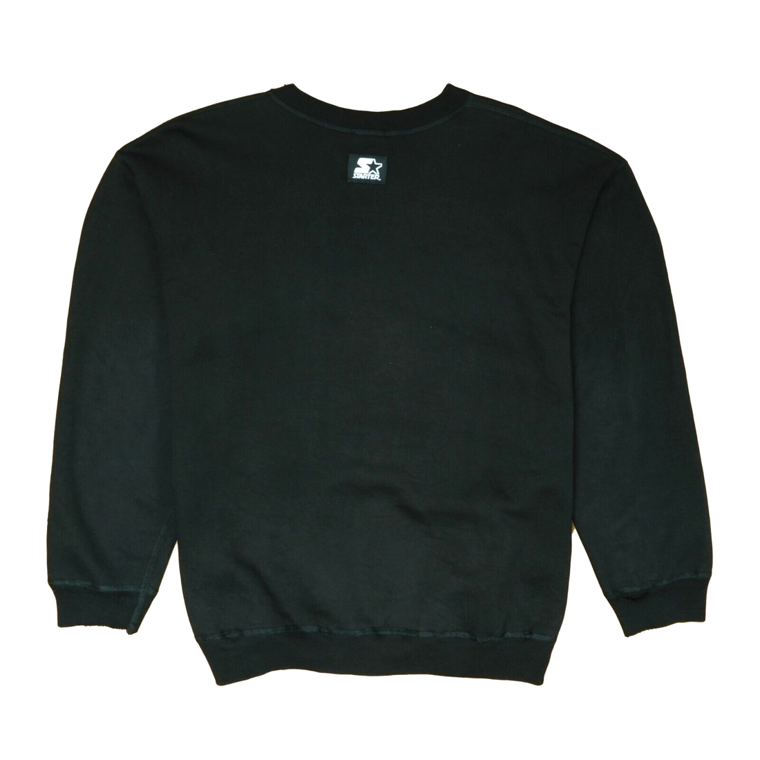 Vintage Notre Dame Fighting Irish Starter Sweatshirt Size Small Black 90s NCAA