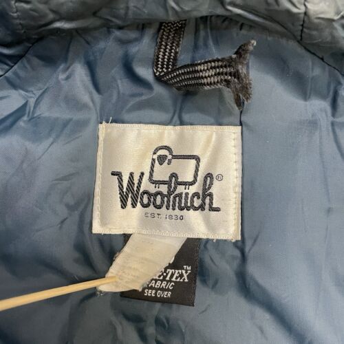 Vintage Woolrich Parka Coat Jacket Size Large Brown