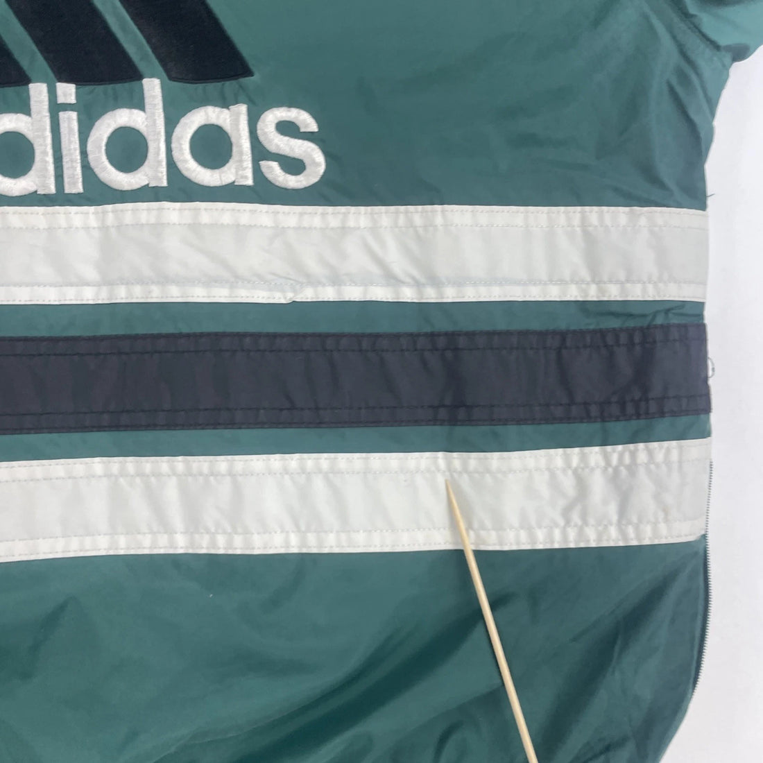 Vintage Adidas Windbreaker Light Jacket Size XL Green