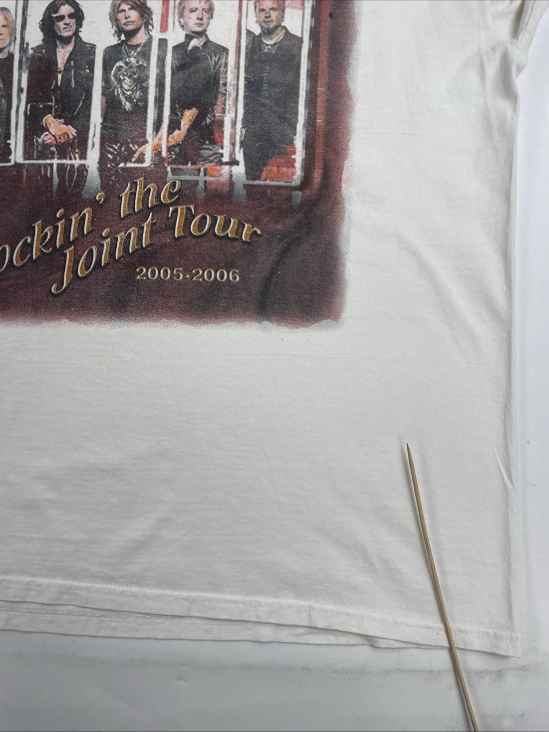 Vintage Aerosmith Rockin' The Joint Tour Long Sleeve T-Shirt Size XL 2006
