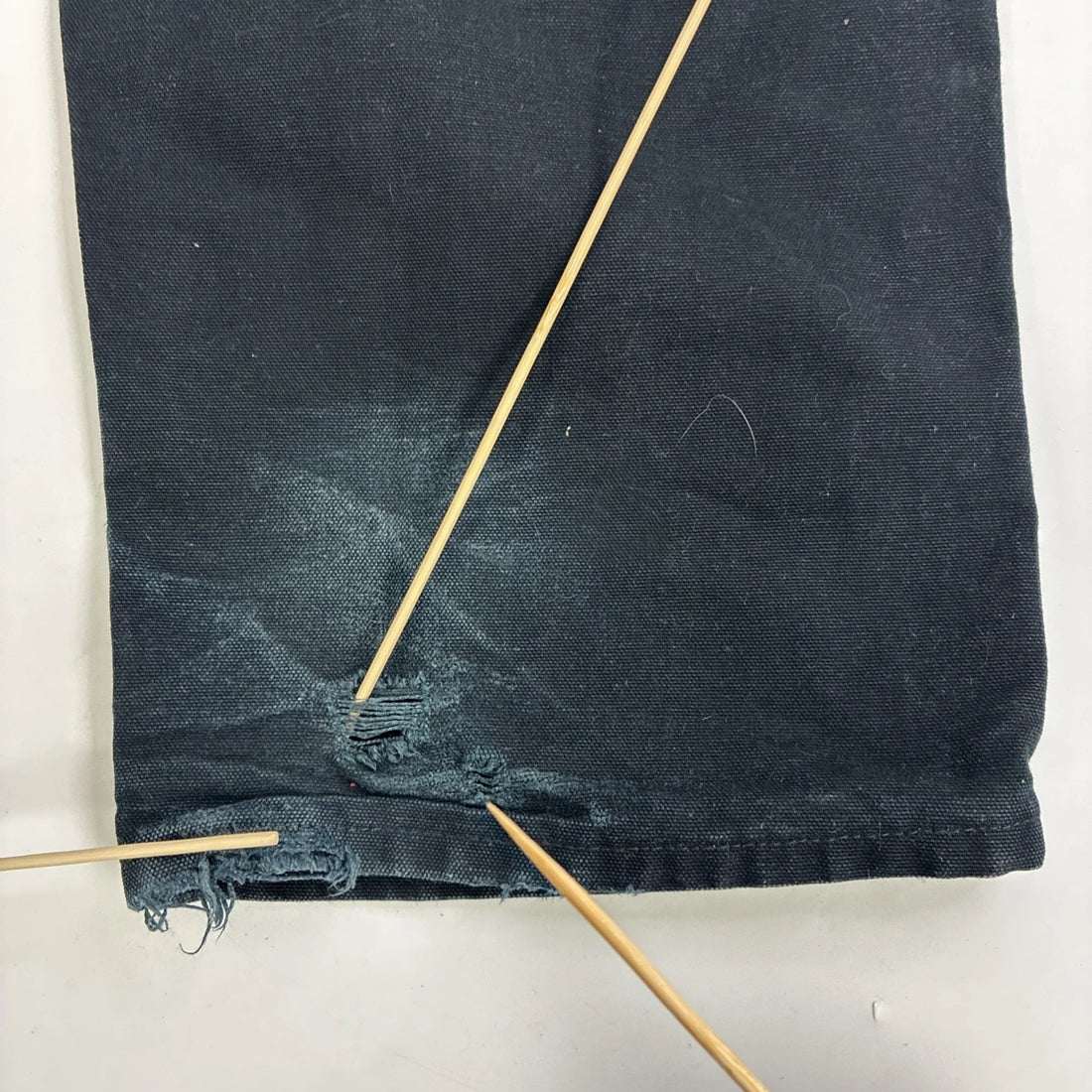 Carhartt Canvas Carpenter Double Knee Work Pants Size 33 X 32