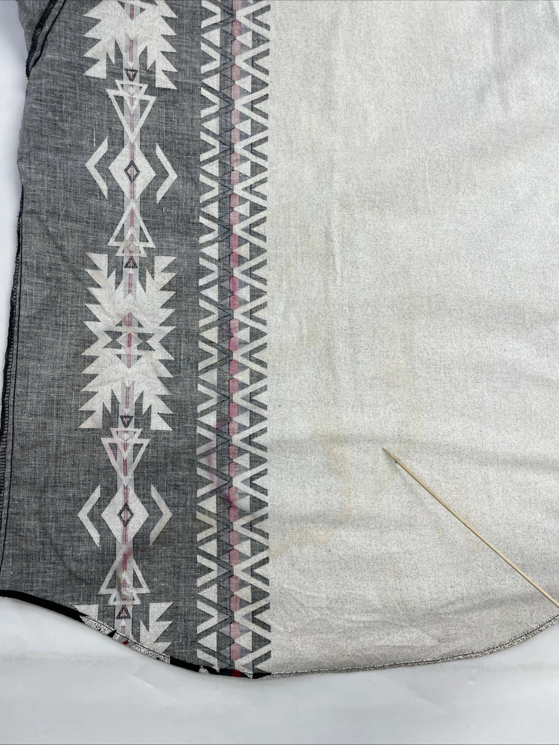 Vintage Roper Western Aztec Button Up Shirt Size Large