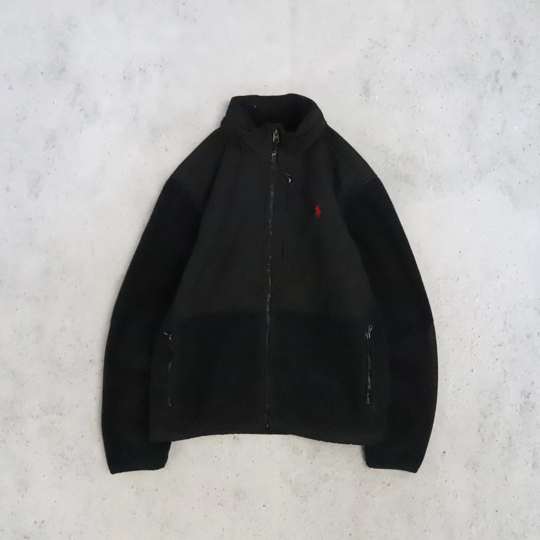 Vintage Polo Ralph Lauren Fleece Jacket Size Medium