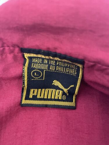 Vintage Puma Windbreaker Light Jacket Size Large