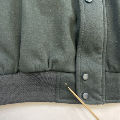 Vintage Nike Bomber Jacket Size Large Green