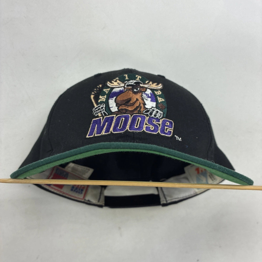 Vintage Manitoba Moose Sports Specialties Snapback Hat Cap OSFA AHL