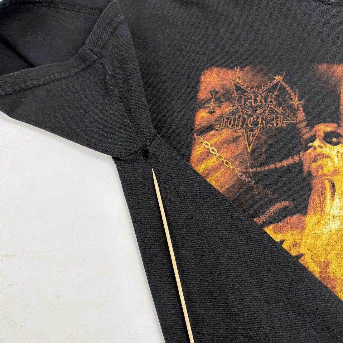 Vintage Diabolis Interum Dark Funeral Artimonde T-Shirt Size Medium 2003