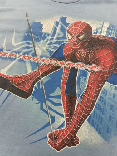 Vintage Spiderman 2 Dr Pepper T-Shirt Size Large Marvel Comics Movie Promo