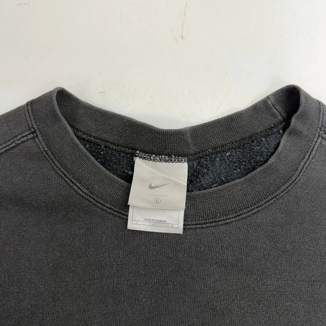 Vintage Nike Sweatshirt Crewneck Size Large Black