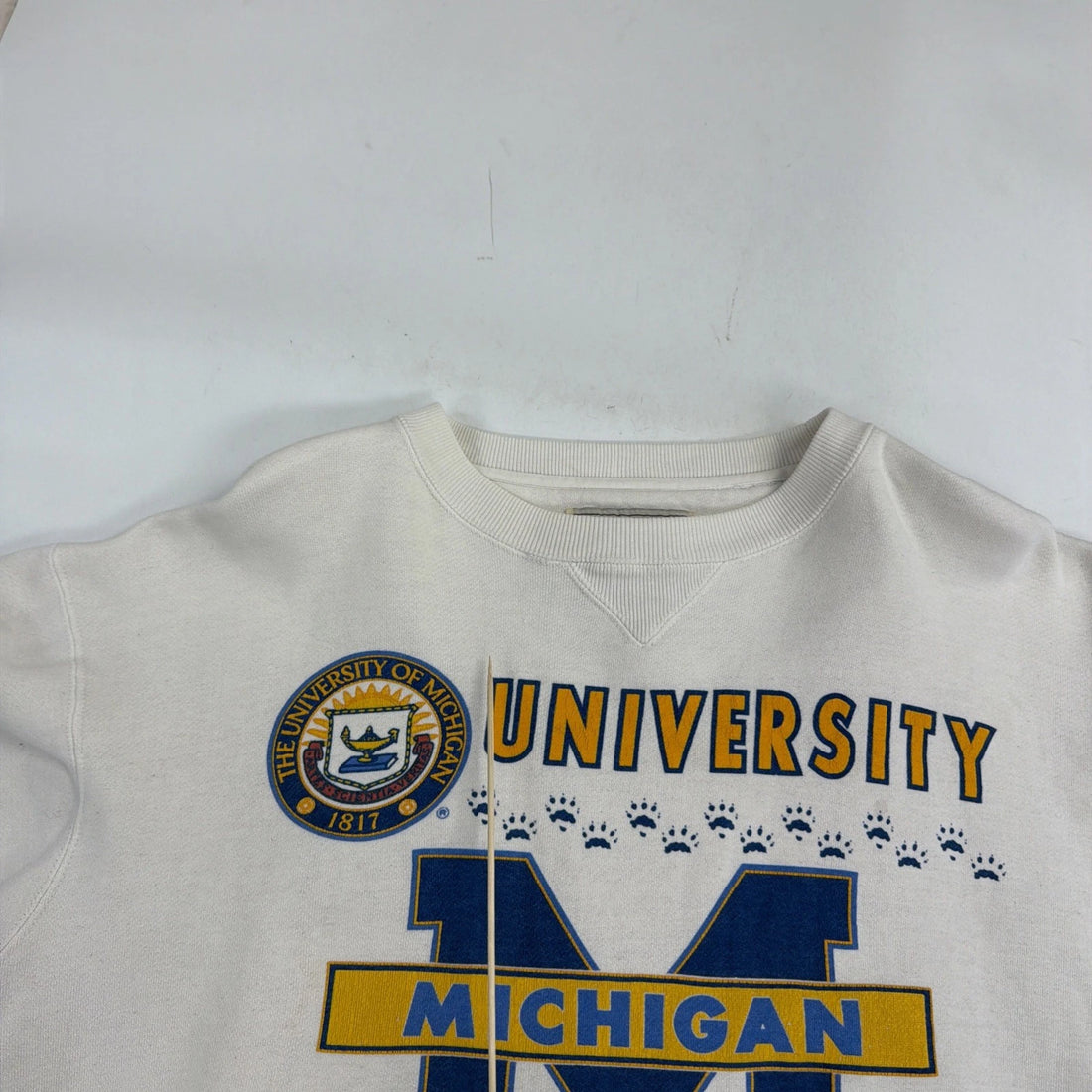 Vintage Michigan Wolverines Crewneck Sweatshirt Size XL 90s NCAA