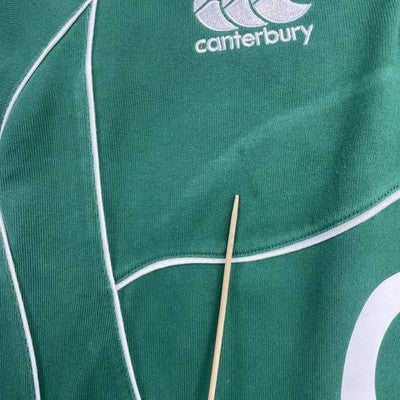 Ireland IRFU Canterbury New Zealand Rugby Shirt Size XL Green