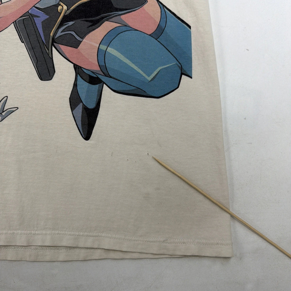 Vintage Burn Up W T-Shirt Size XL Anime Manga AOP