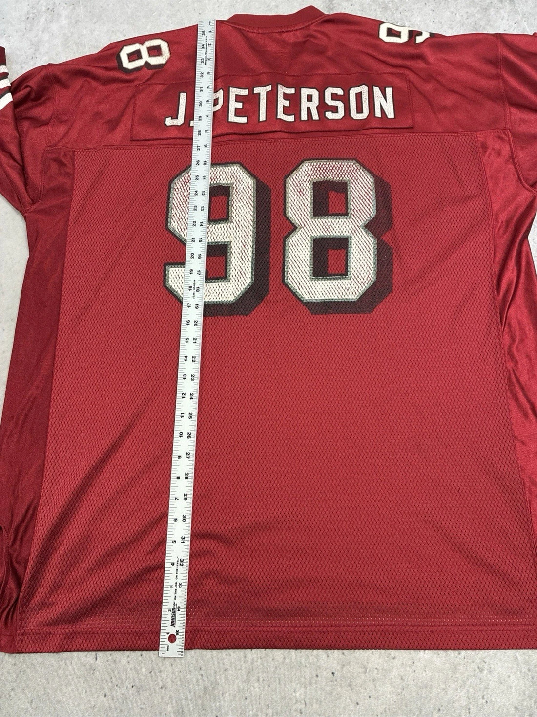 Vintage San Francisco 49ers Julian Peterson Reebok Jersey Size 2XL NFL