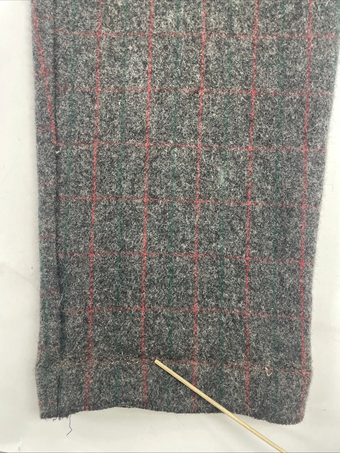 Vintage Woolrich Wool Mackinaw Hunting Plaid Pants Size 38