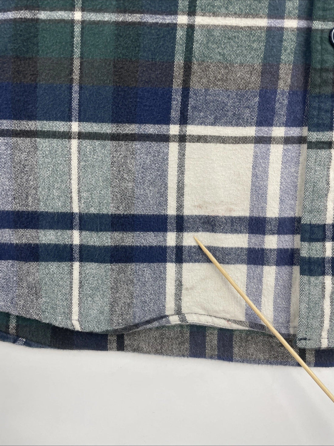 L.L. Bean Button Up Shirt Size Medium Plaid