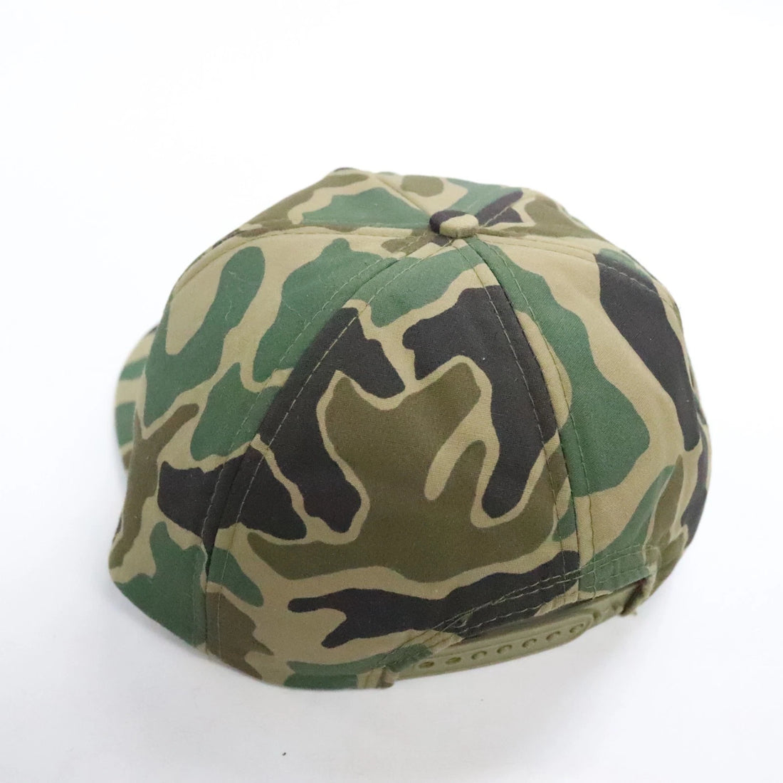 Vintage Cat Camo Snapback Hat Cap OSFA